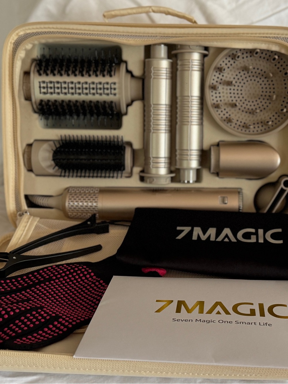 7 Magic Rose Gold Styling Set